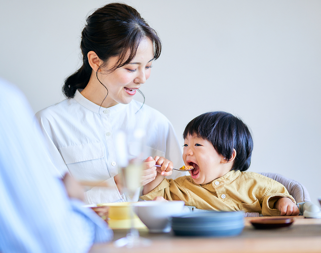 食卓へ安心を届けるイメージ